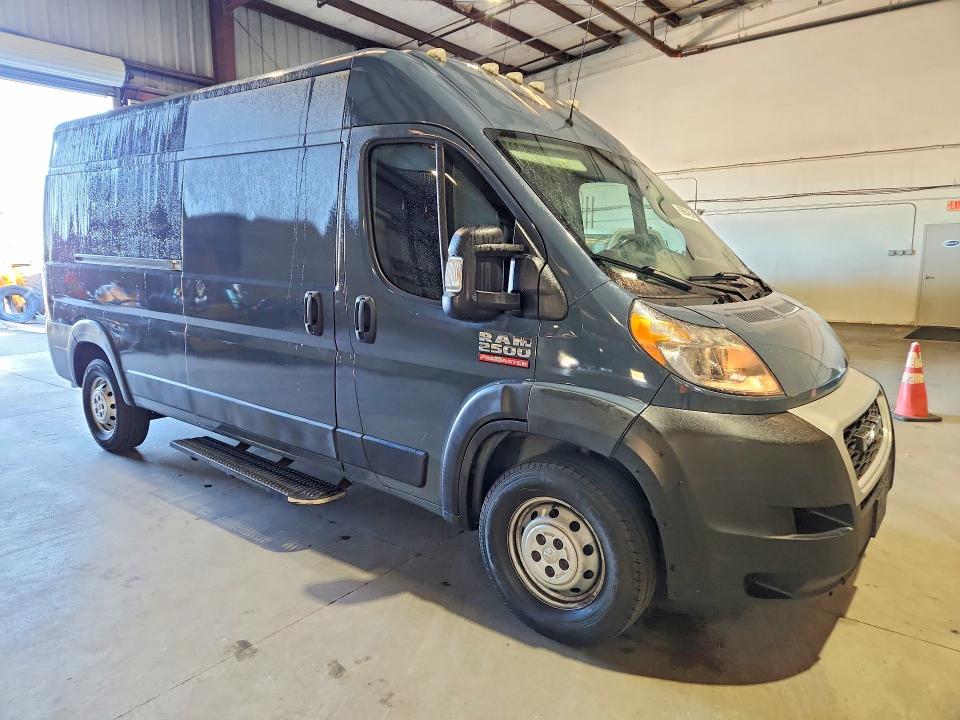 69854296 :رقم المزاد ، 3C6TRVDG6KE514895 vin ، 2019 Ram Promaster 2500 مزاد بيع