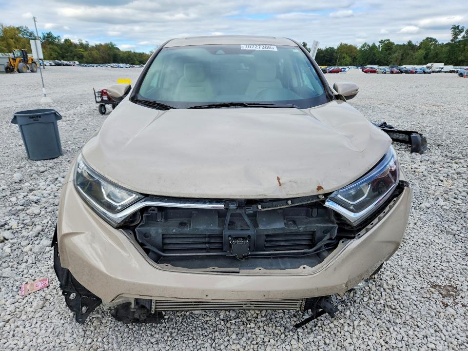 2019 Honda Cr-v მანქანა იყიდება აუქციონზე, vin: 2HKRW1H57KH503722, აუქციონის ნომერი: 70727306