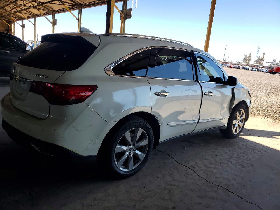 70691406 :رقم المزاد ، 5FRYD3H83FB002238 vin ، 2015 Acura Mdx مزاد بيع