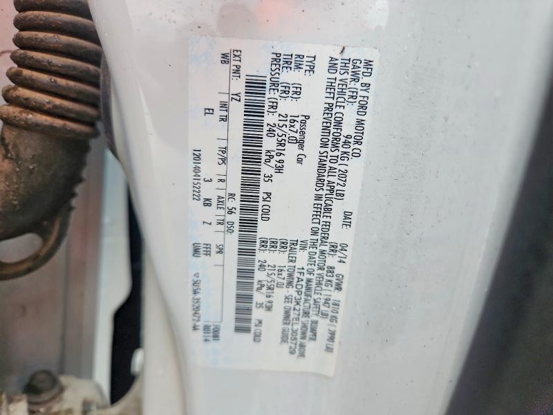 70667276 :رقم المزاد ، 1FADP3K27EL305729 vin ، 2014 Ford Focus مزاد بيع
