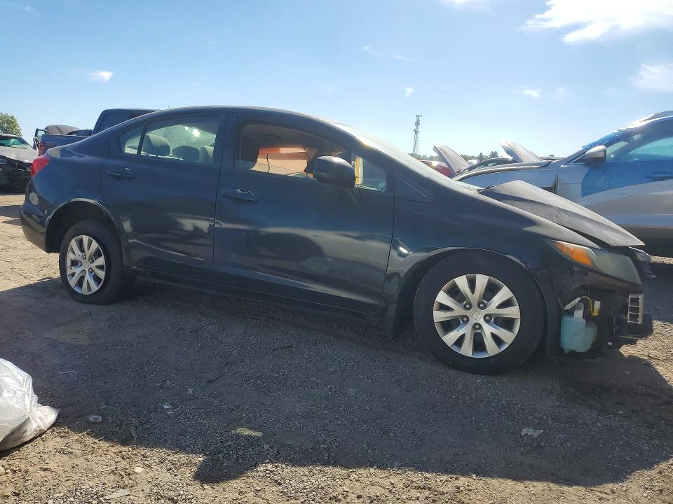 2012 Honda Civic მანქანა იყიდება აუქციონზე, vin: 2HGFB2F42CH054315, აუქციონის ნომერი: 70283236