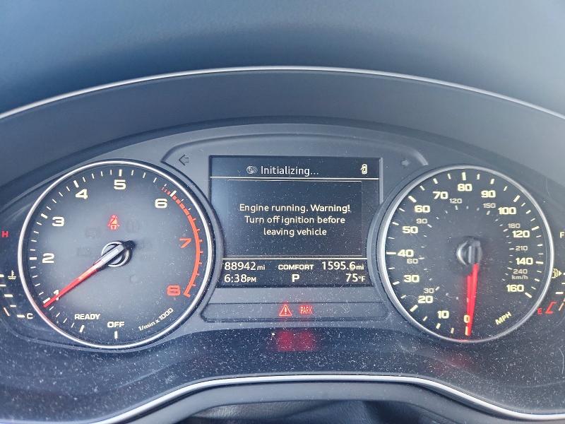 2017 Audi A4 მანქანა იყიდება აუქციონზე, vin: WAUANAF4XHN047585, აუქციონის ნომერი: 68848006