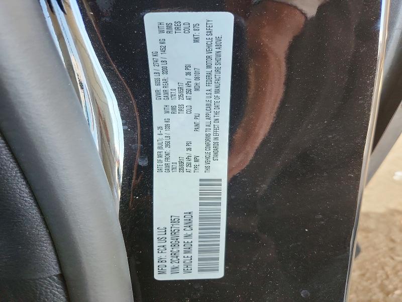 68493296 :رقم المزاد ، 2C4RC1BG4VR571857 vin ، 2027 Chrysler Pacifica مزاد بيع