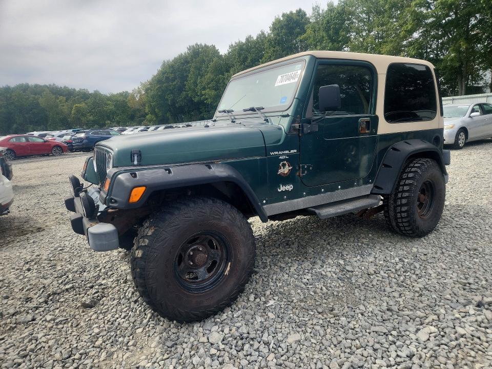 1999 Jeep Wrangler / Tj მანქანა იყიდება აუქციონზე, vin: 1J4FY49SXXP482292, აუქციონის ნომერი: 70704646