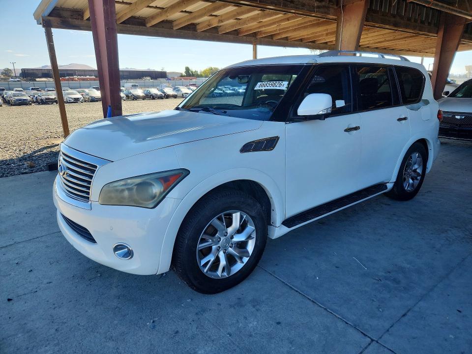 2011 Infiniti Qx56 მანქანა იყიდება აუქციონზე, vin: JN8AZ2NF1B9501047, აუქციონის ნომერი: 66859826