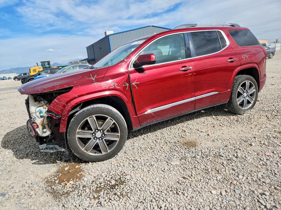67153586 :رقم المزاد ، 1GKKNXLS1JZ107351 vin ، 2018 Gmc Acadia مزاد بيع