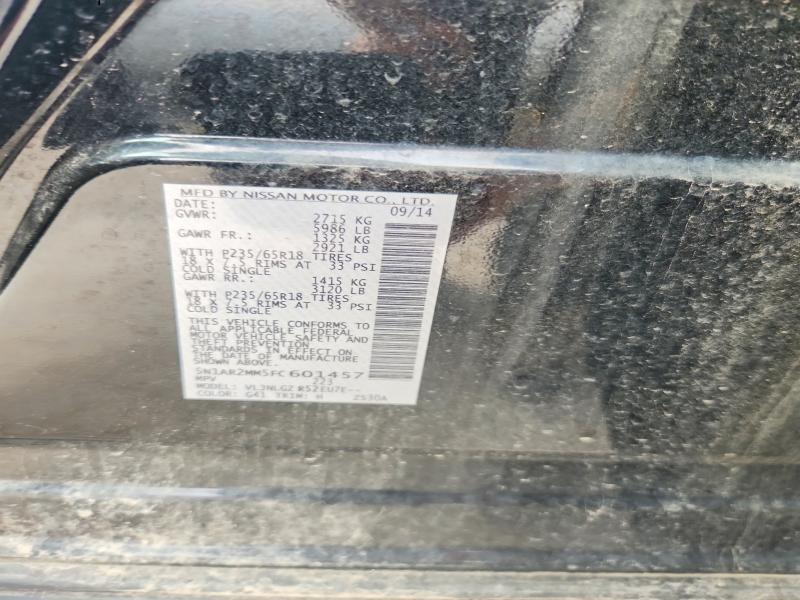 Продажа на аукционе авто 2015 Nissan Pathfinder, vin: 5N1AR2MM5FC601457, номер лота: 68537696