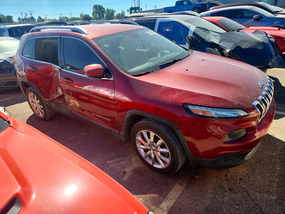 Продаж на аукціоні авто 2014 Jeep Cherokee, vin: 1C4PJLDS8EW144134, номер лоту: 65856686