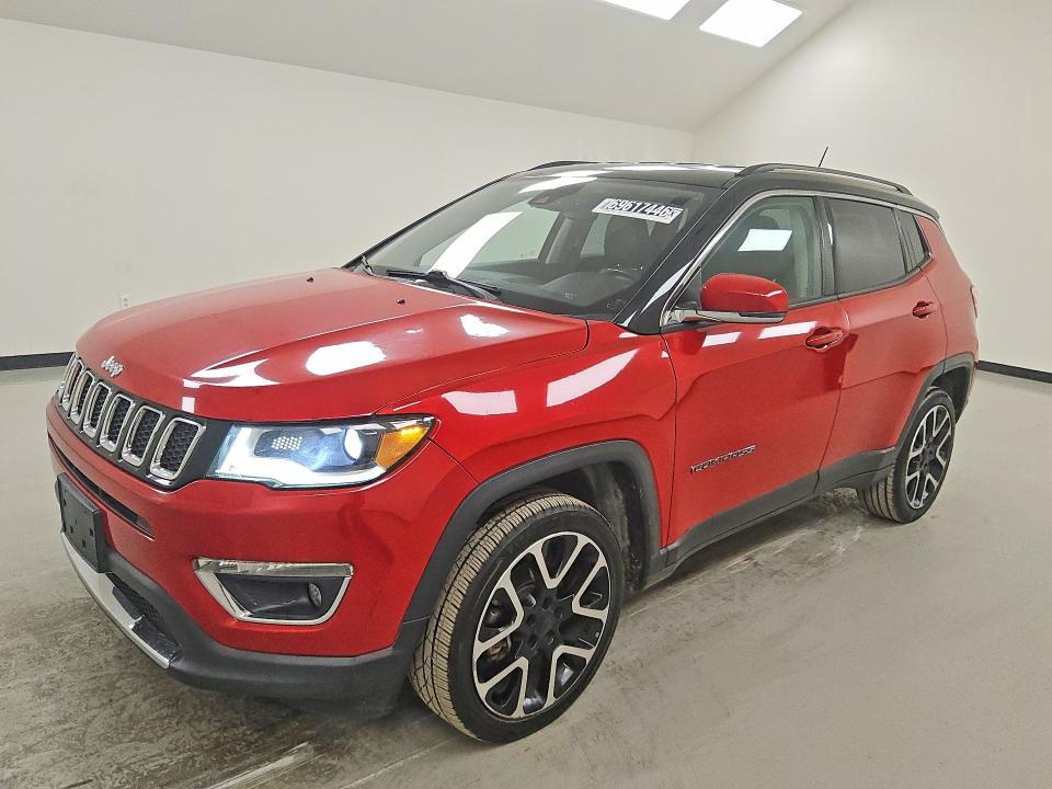 Auction sale of the 2021 Jeep Compass, vin: 3C4NJDCB3MT593241, lot number: 69617446