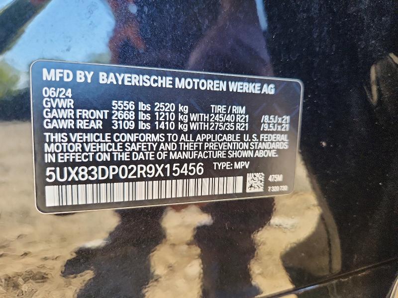 Aukcja sprzedaży 2024 Bmw X3, vin: 5UX83DP02R9X15456, numer aukcji: 68302146