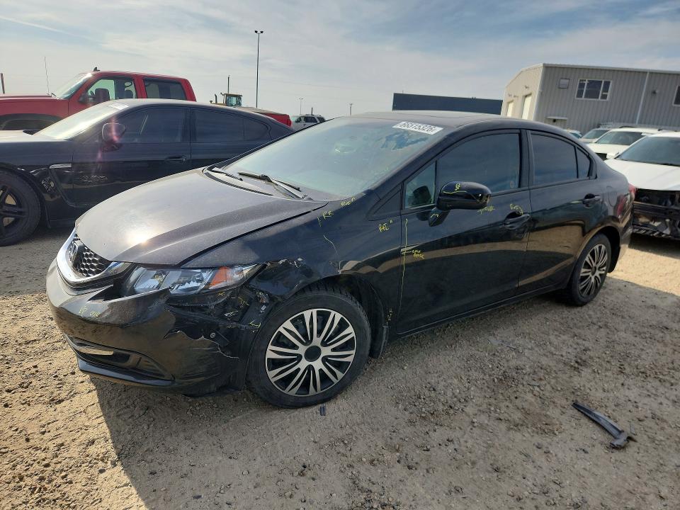 66515326 :رقم المزاد ، 2HGFB2F52FH004558 vin ، 2015 Honda Civic مزاد بيع