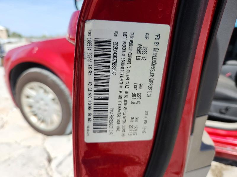 Aukcja sprzedaży 2007 Chrysler 300, vin: 2C3KA43R37H669672, numer aukcji: 67692986