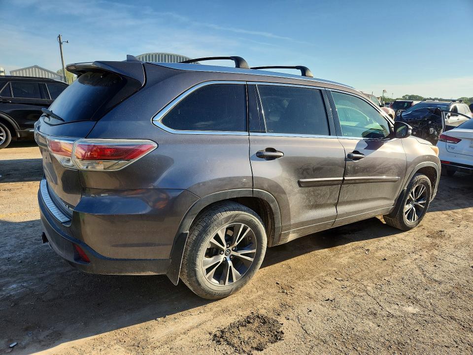 2016 Toyota Highlander მანქანა იყიდება აუქციონზე, vin: 5TDJKRFH9GS351593, აუქციონის ნომერი: 69195996