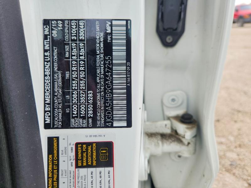 Продаж на аукціоні авто 2016 Mercedes-benz Gle, vin: 4JGDA5HB9GA647255, номер лоту: 69797716