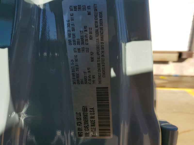 Aukcja sprzedaży 2024 Jeep Wrangler, vin: 1C4RJXN69RW316551, numer aukcji: 68765566