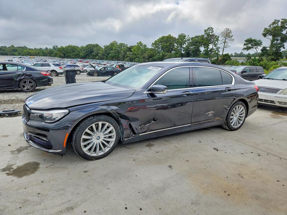 2016 Bmw 740 მანქანა იყიდება აუქციონზე, vin: WBA7E2C58GG548183, აუქციონის ნომერი: 67932696