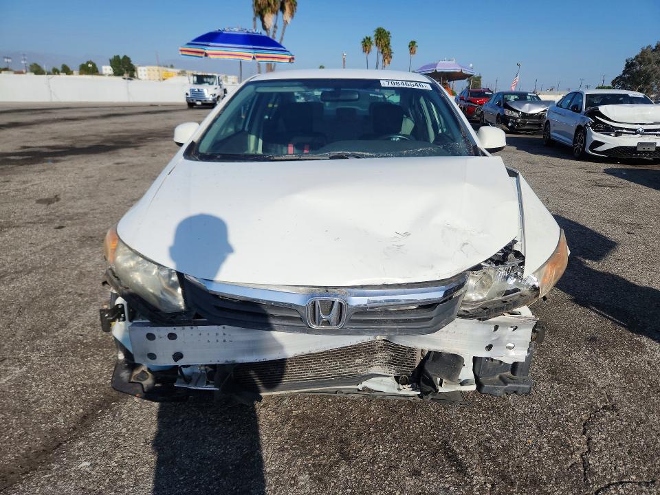 2012 Honda Civic მანქანა იყიდება აუქციონზე, vin: JHMFB2F51CS002219, აუქციონის ნომერი: 70846546