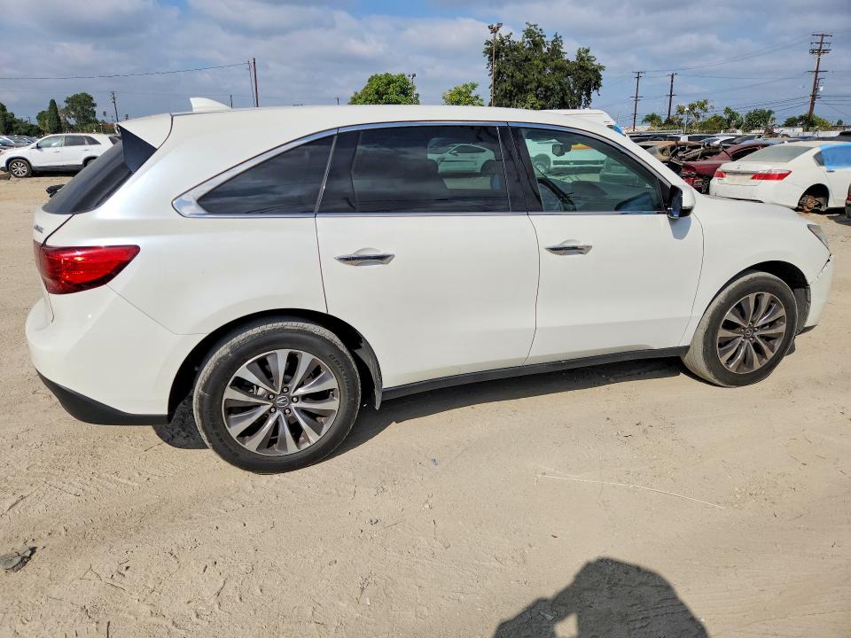 69822726 :رقم المزاد ، 5FRYD3H41FB003322 vin ، 2015 Acura Mdx مزاد بيع