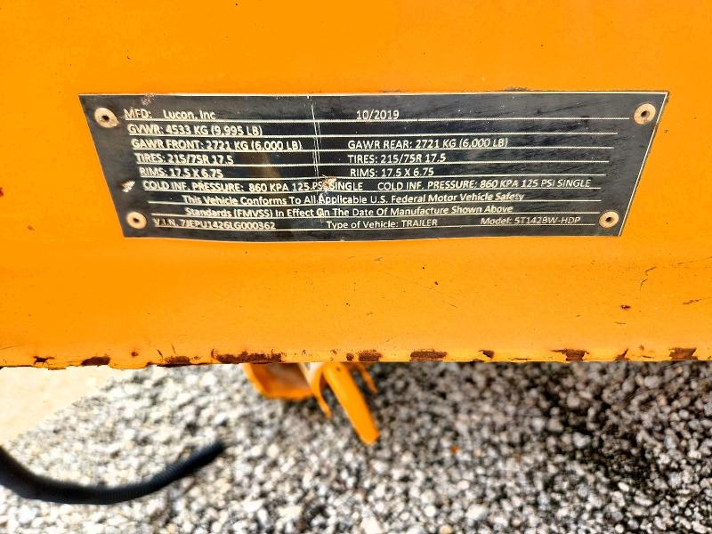 Aukcja sprzedaży 2020 Utility Trailer Manufacture Trailers, vin: 7JEPU1426LG000362        , numer aukcji: 67346036