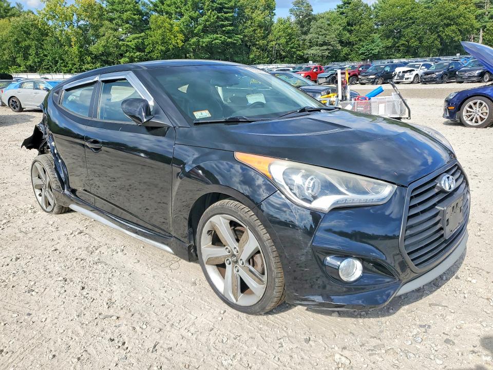 2013 Hyundai Veloster მანქანა იყიდება აუქციონზე, vin: KMHTC6AEXDU110064, აუქციონის ნომერი: 68036716