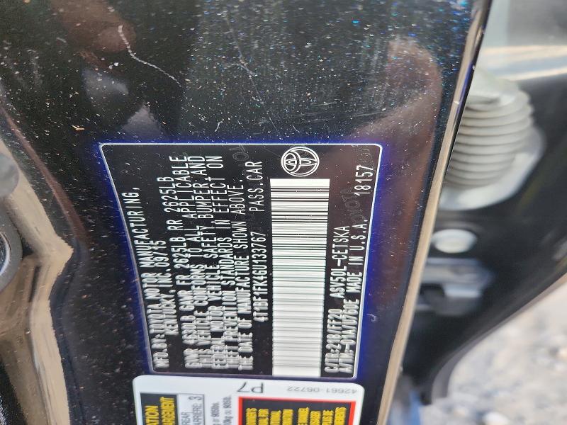 68542386 :رقم المزاد ، 4T1BF1FK4GU133767 vin ، 2016 Toyota Camry مزاد بيع