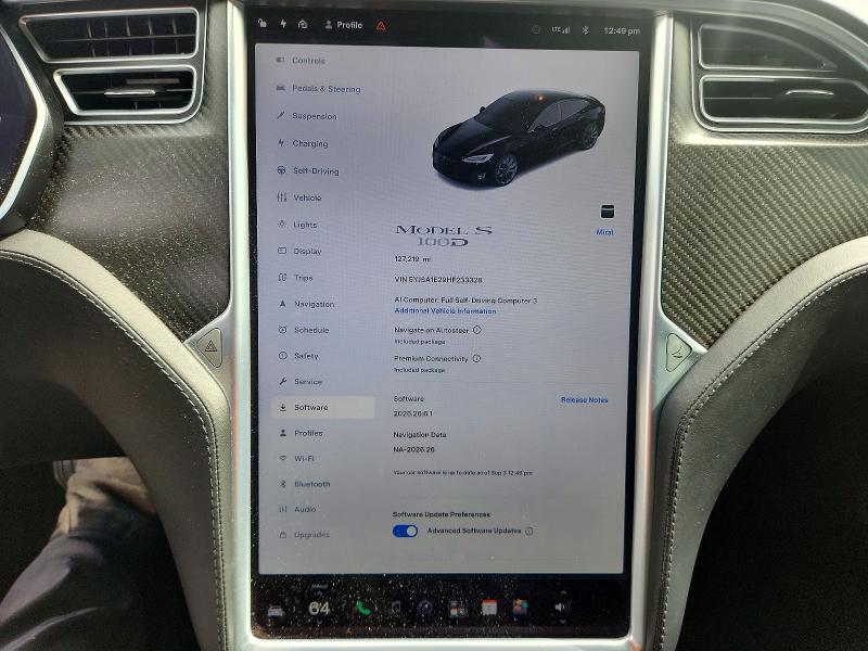 Aukcja sprzedaży 2017 Tesla Model S, vin: 5YJSA1E29HF233328, numer aukcji: 67667446