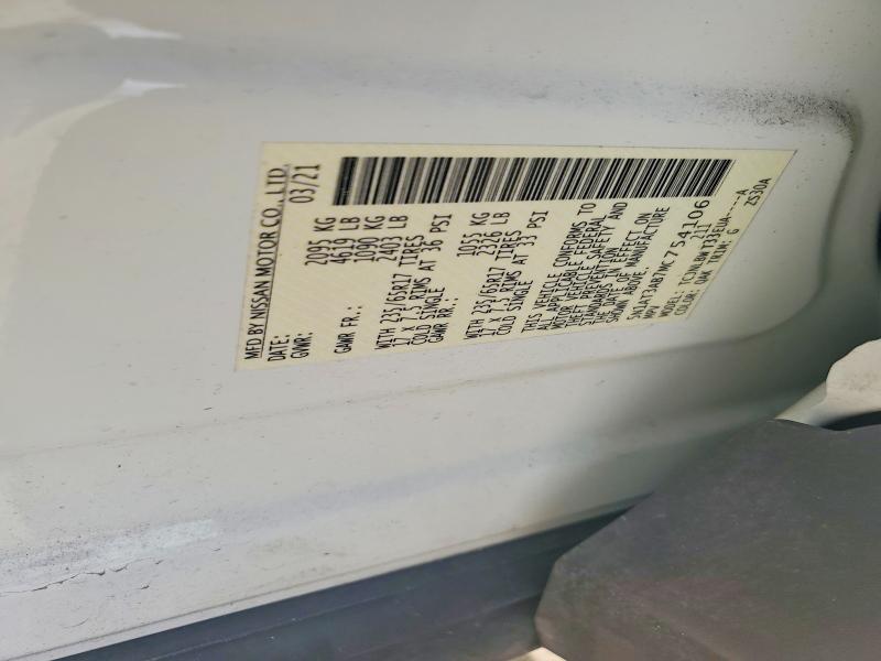 Продаж на аукціоні авто 2021 Nissan Rogue, vin: 5N1AT3AB7MC754106, номер лоту: 66888276