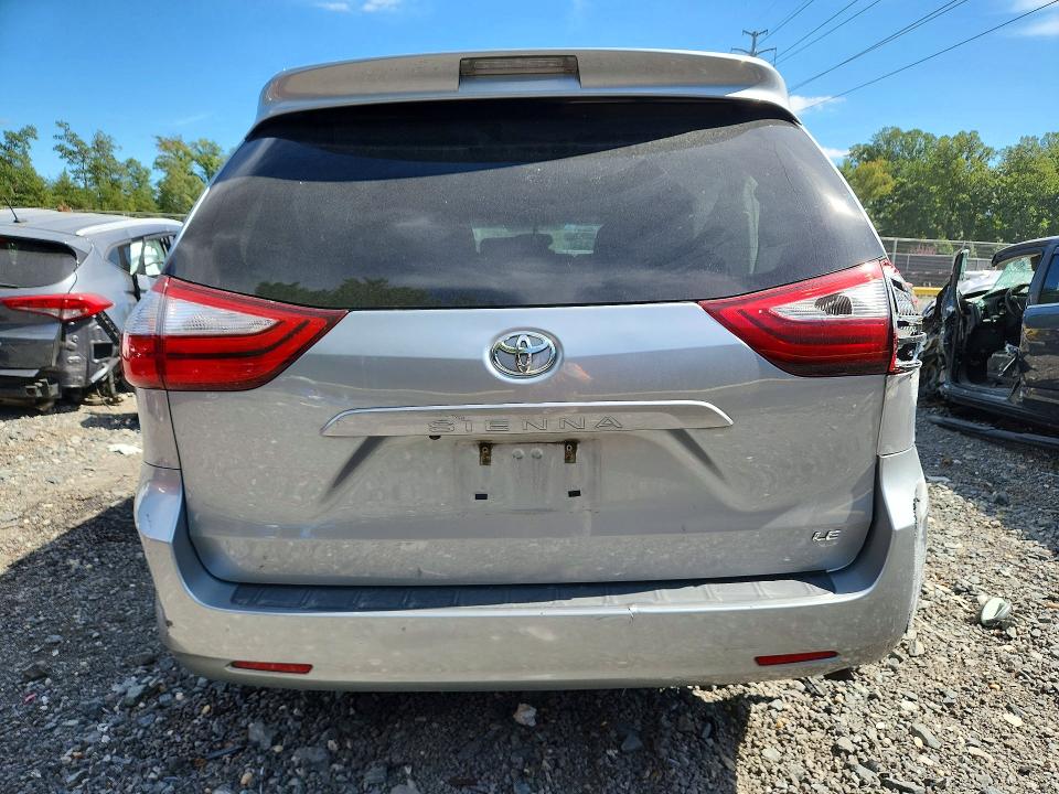 2017 Toyota Sienna მანქანა იყიდება აუქციონზე, vin: 5TDKZ3DC9HS853302, აუქციონის ნომერი: 68195176
