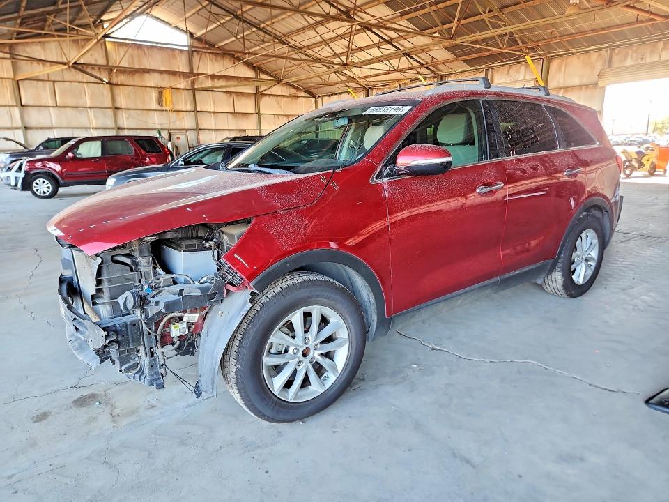 Auction sale of the 2017 Kia Sorento, vin: 5XYPG4A55HG207355, lot number: 66858196