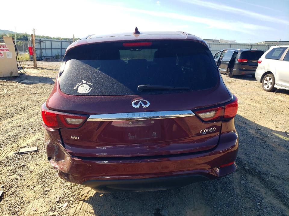 Aukcja sprzedaży 2019 Infiniti Qx60, vin: 5N1DL0MM9KC516117, numer aukcji: 68197686