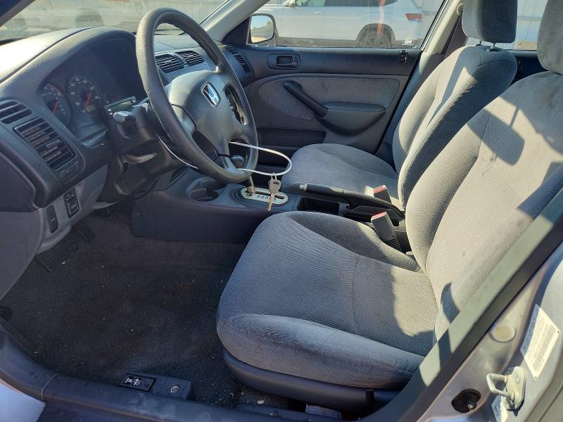 2001 Honda Civic მანქანა იყიდება აუქციონზე, vin: 1HGES16521L064020, აუქციონის ნომერი: 67340606