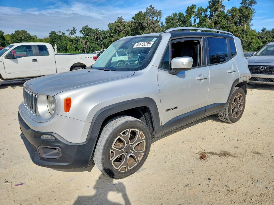 Продажа на аукционе авто 2016 Jeep Renegade, vin: ZACCJBDT6GPD35293, номер лота: 70613236
