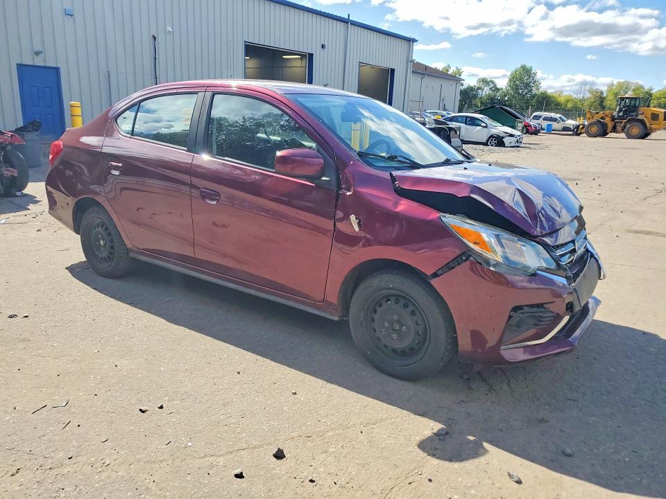 69989106 :رقم المزاد ، ML32FUFJ8MHF00726 vin ، 2021 Mitsubishi Mirage مزاد بيع