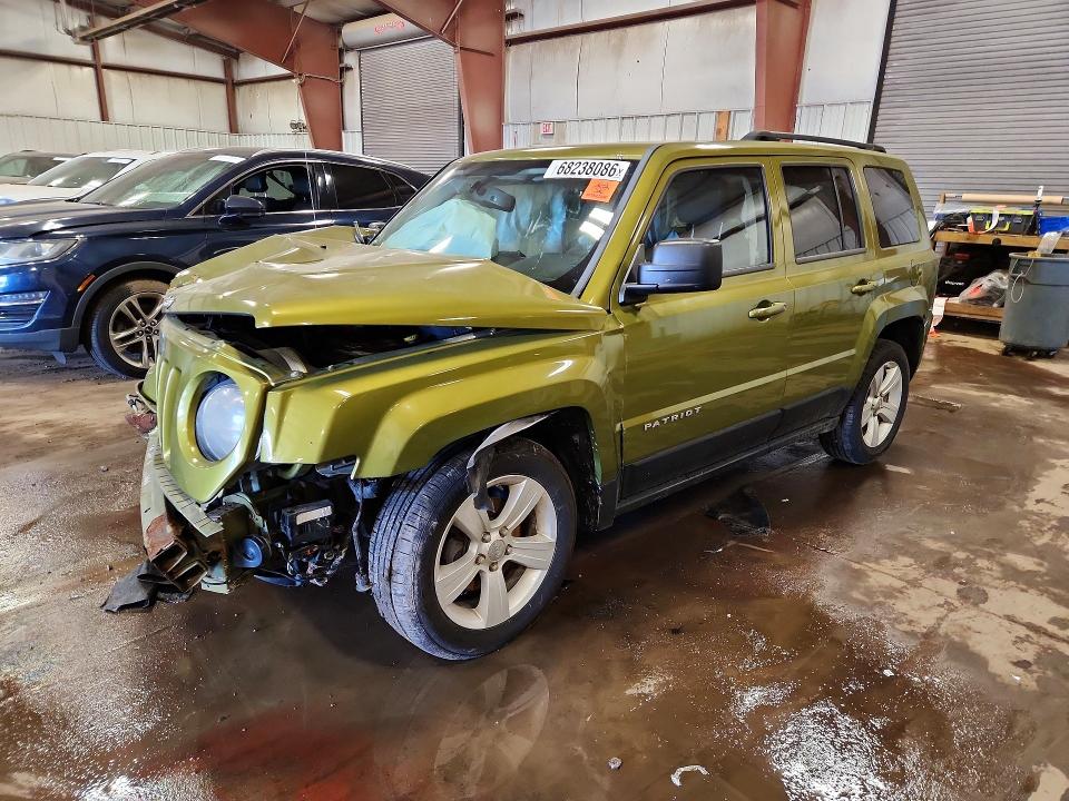 2012 Jeep Patriot მანქანა იყიდება აუქციონზე, vin: 1C4NJPFBXCD586787, აუქციონის ნომერი: 68238086