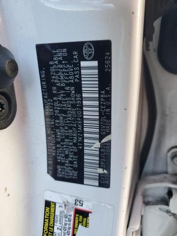 Aukcja sprzedaży 2023 Toyota Camry, vin: 4T1KZ1AK6PU071996, numer aukcji: 69337946