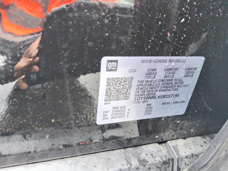 Продажа на аукционе авто 2025 Cadillac Escalade, vin: 1GYS9NRLXSR157195, номер лота: 69601726