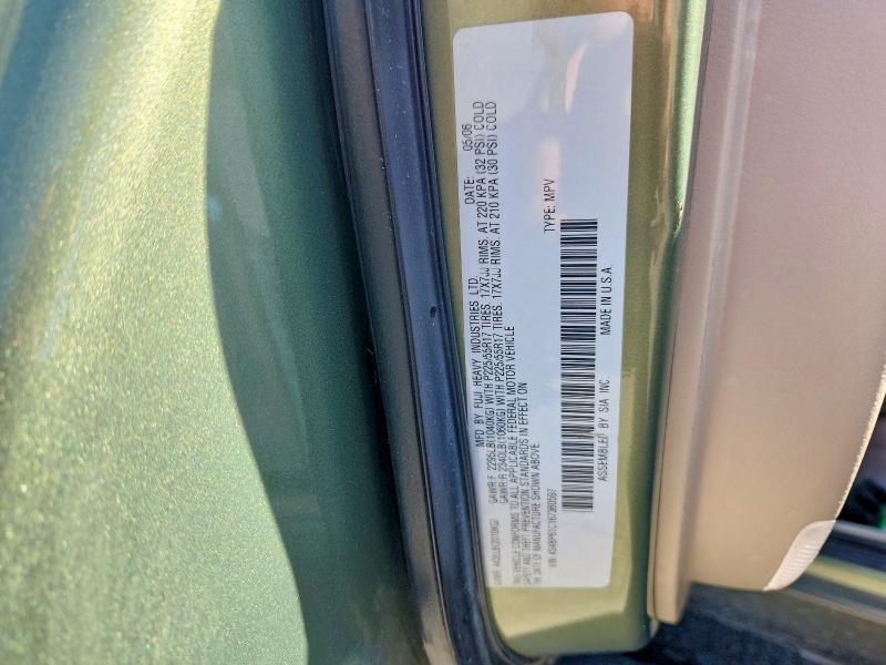 Продажа на аукционе авто 2006 Subaru Legacy, vin: 4S4BP61C167360597, номер лота: 69029996