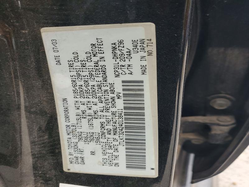 Aukcja sprzedaży 2004 Scion Xb, vin: JTLKT324240138411, numer aukcji: 68258486