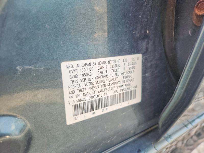 Aukcja sprzedaży 2008 Acura Tsx, vin: JH4CL96908C013113, numer aukcji: 67522146