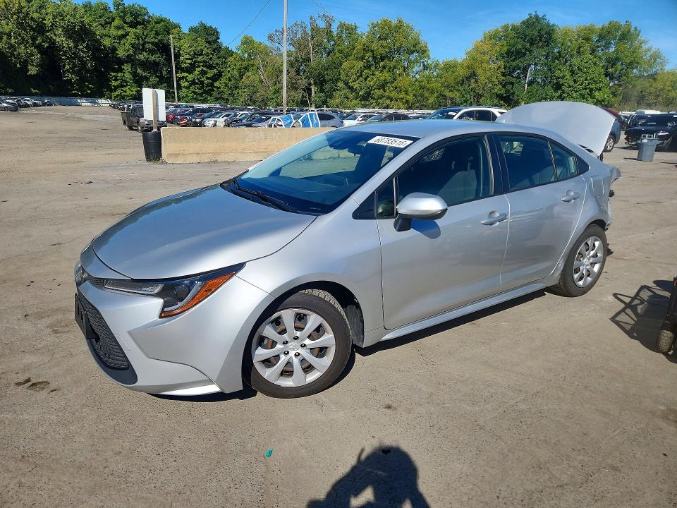 Продажа на аукционе авто 2021 Toyota Corolla, vin: JTDEPMAE4MJ129779, номер лота: 68783516