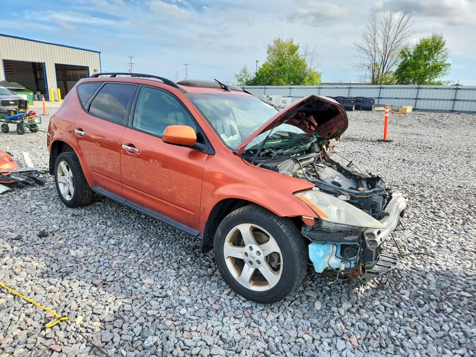 Продажа на аукционе авто 2004 Nissan Murano, vin: JN8AZ08W44W313109, номер лота: 67481446