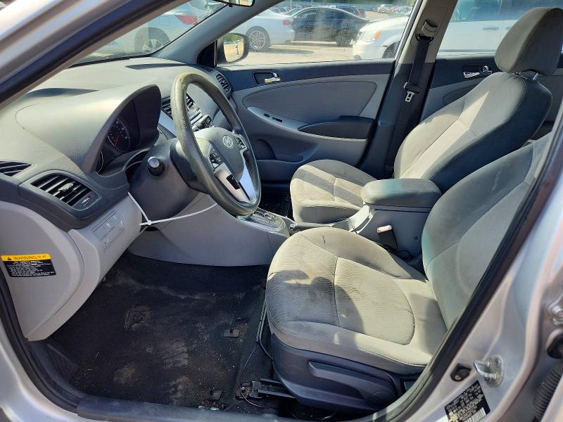 2012 Hyundai Accent მანქანა იყიდება აუქციონზე, vin: KMHCU4AE7CU227763, აუქციონის ნომერი: 68097196