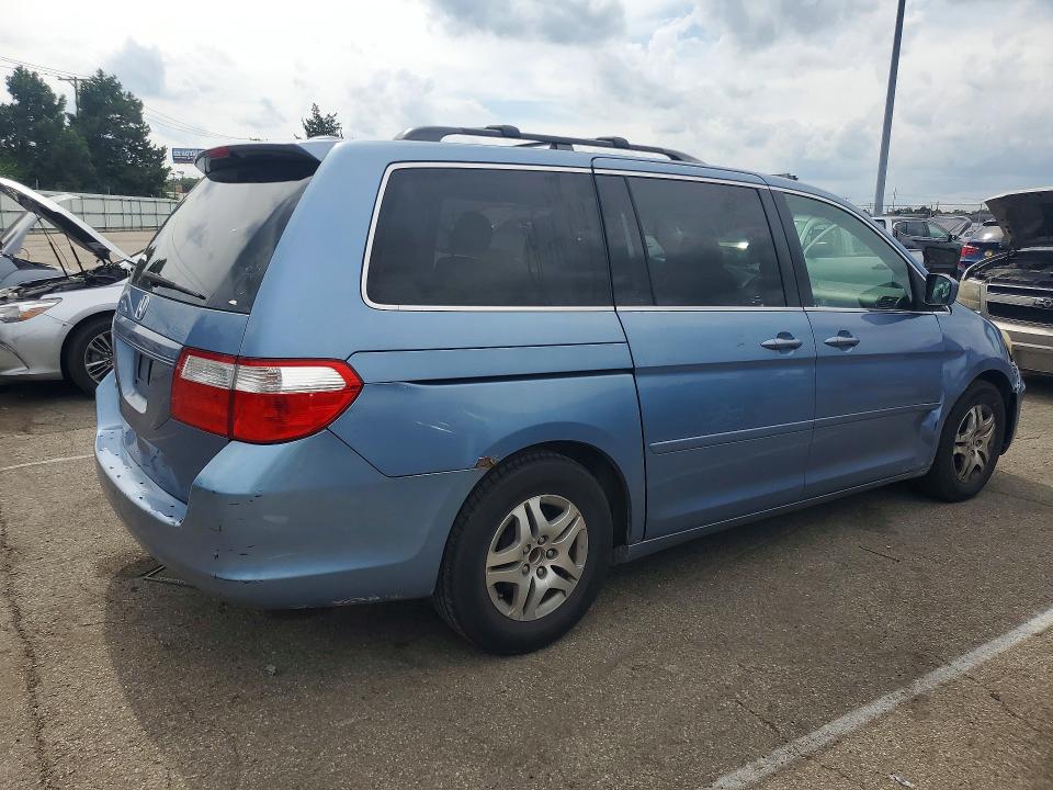 2007 Honda Odyssey მანქანა იყიდება აუქციონზე, vin: 5FNRL38797B044107, აუქციონის ნომერი: 67806606