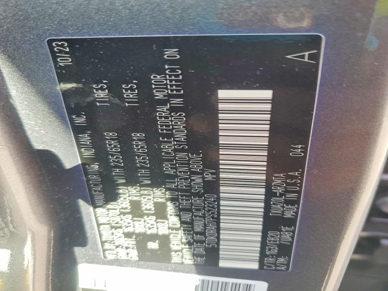 Aukcja sprzedaży 2023 Toyota Highlander, vin: 5TDKDRAH7PS523240, numer aukcji: 67169696