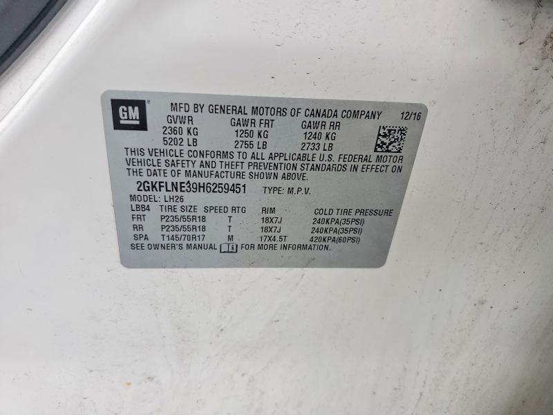 Продажа на аукционе авто 2017 Gmc Terrain, vin: 2GKFLNE39H6259451, номер лота: 68338676