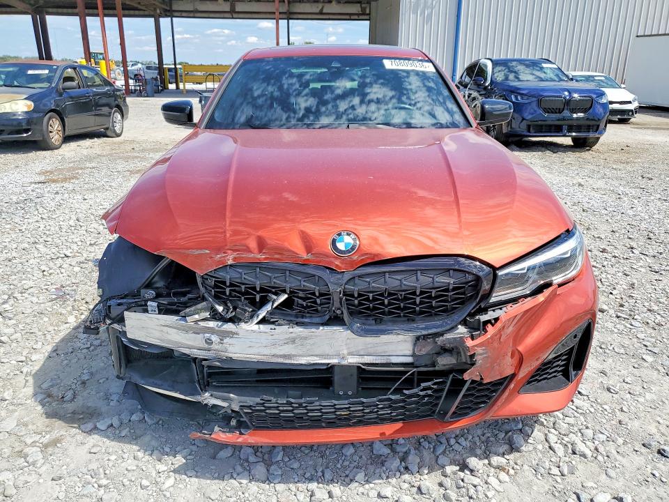 70809036 :رقم المزاد ، 3MW5U7J00M8C12908 vin ، 2021 Bmw M340i مزاد بيع