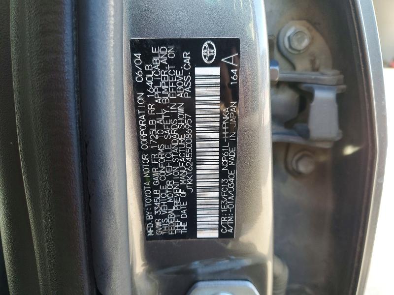 Aukcja sprzedaży 2005 Scion Xa, vin: JTKKT624550086957, numer aukcji: 68185236