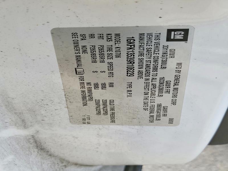 2009 Gmc Yukon მანქანა იყიდება აუქციონზე, vin: 1GKFK13539R106229, აუქციონის ნომერი: 67386476