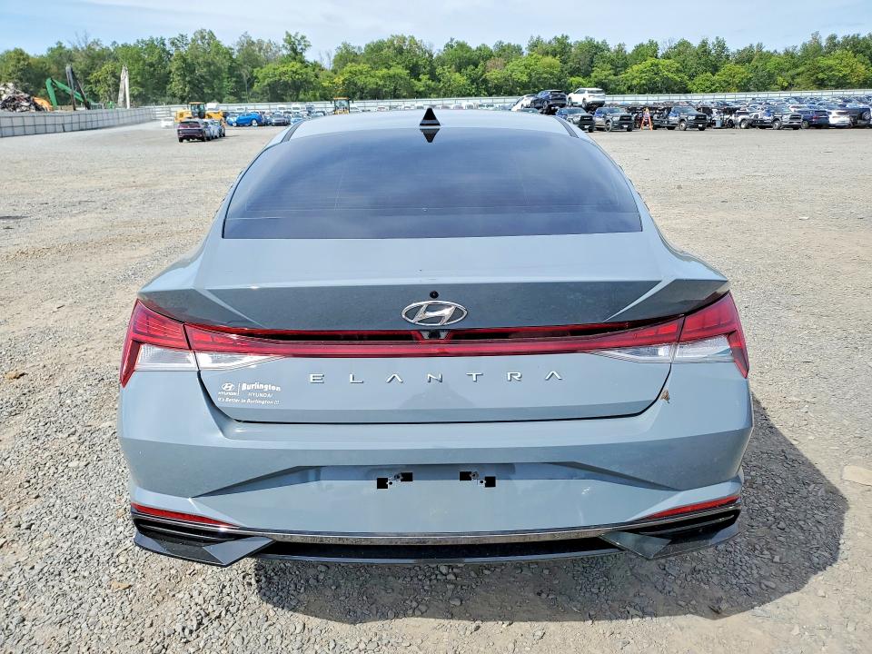 2021 Hyundai Elantra მანქანა იყიდება აუქციონზე, vin: KMHLN4AG7MU155656, აუქციონის ნომერი: 68031586