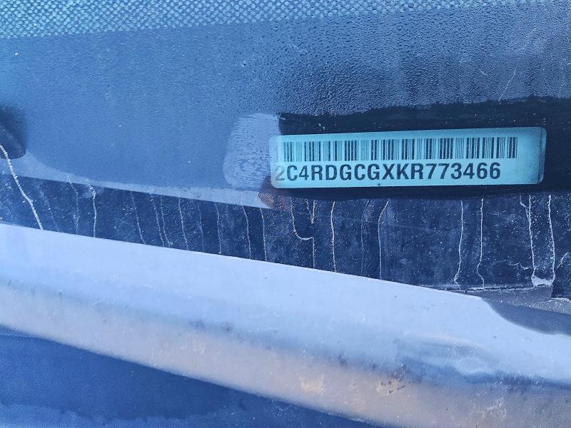 Продаж на аукціоні авто 2019 Dodge Grand Caravan, vin: 2C4RDGCGXKR773466, номер лоту: 66588156